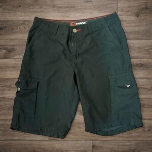 Tony Hawk Men's Black Cargo Shorts
